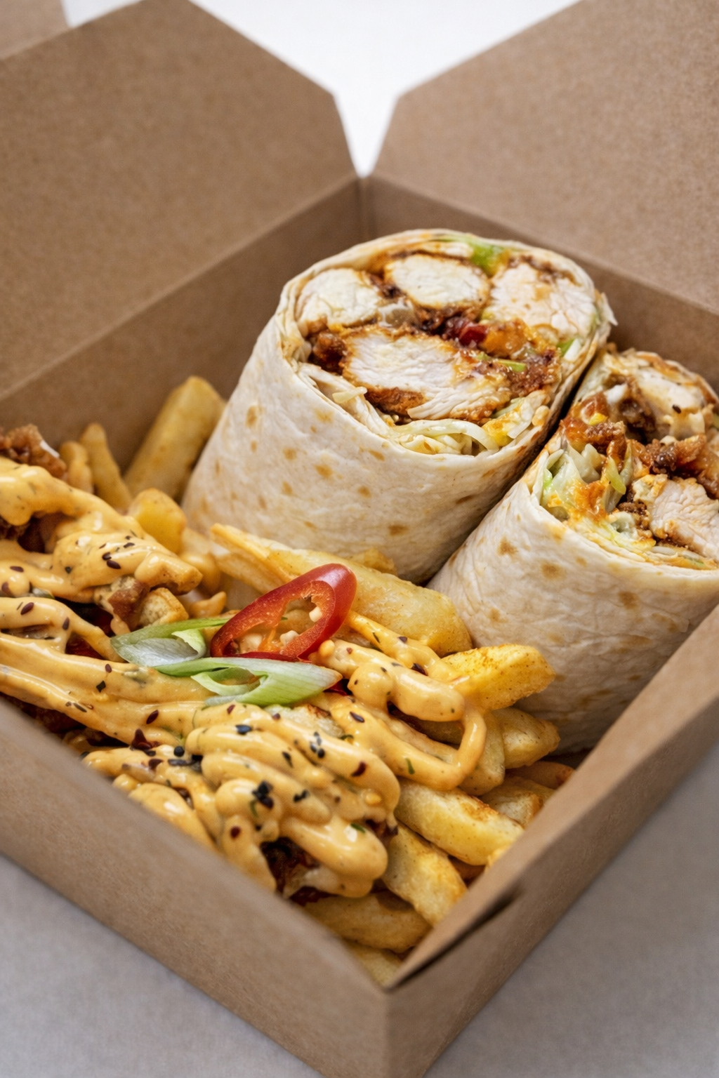 CRISPY CHICKEN WRAP