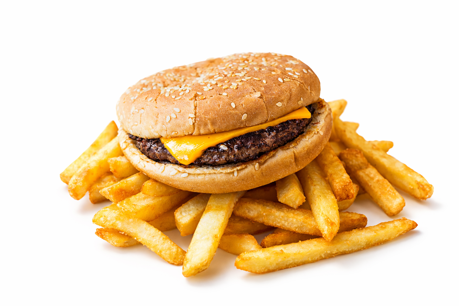 Smash Beef Burger (Kids Meal)