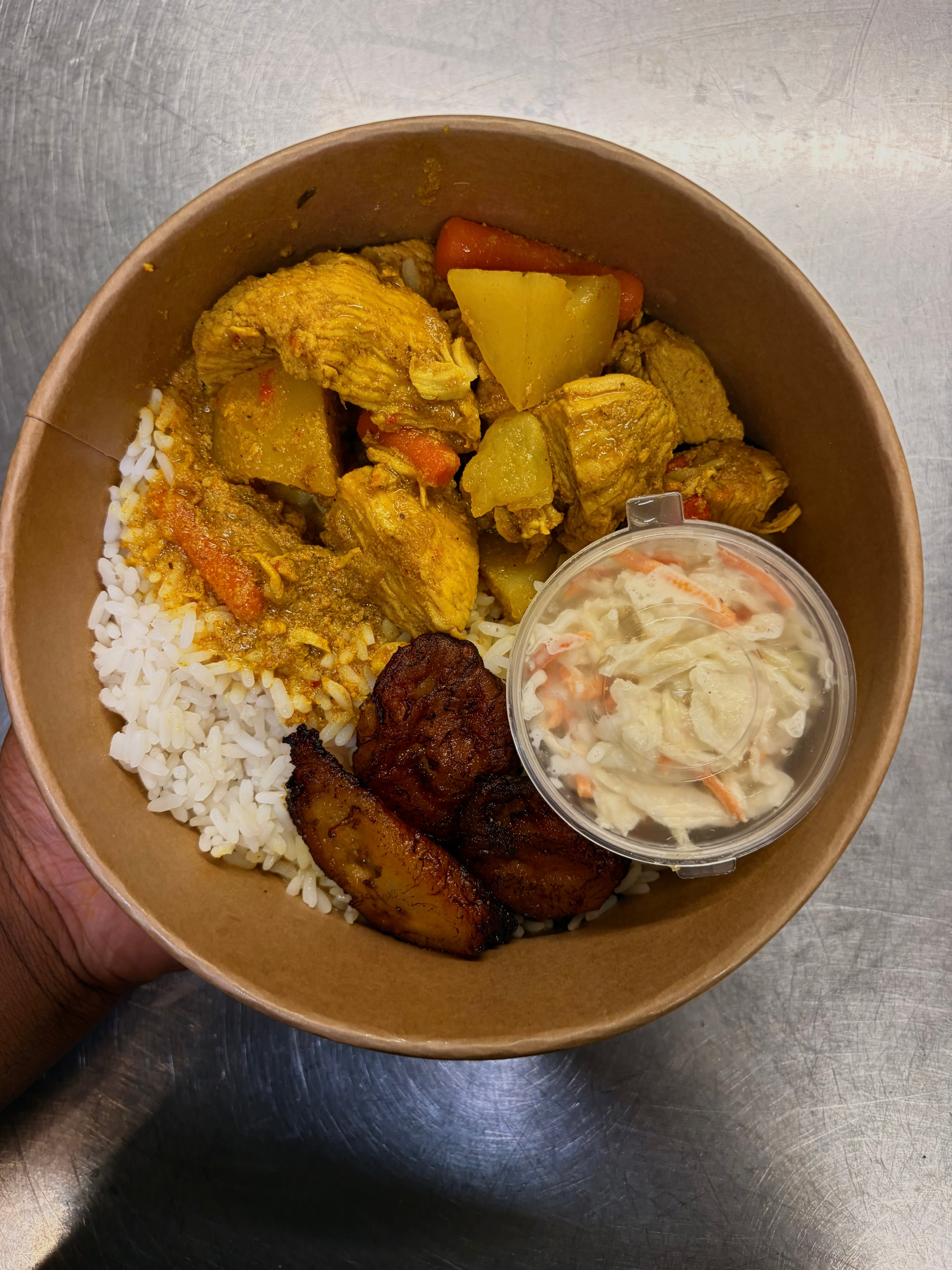 🇯🇲CURRIED CHICKEN BOWL